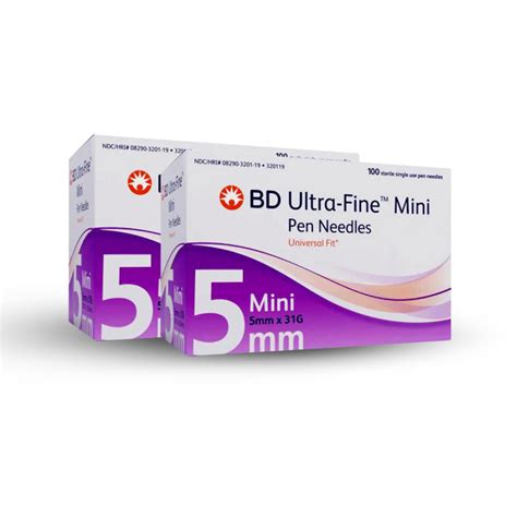 BD Nano 2nd Gen Pen Needles 4mm x 32g - National Diabetic Supply