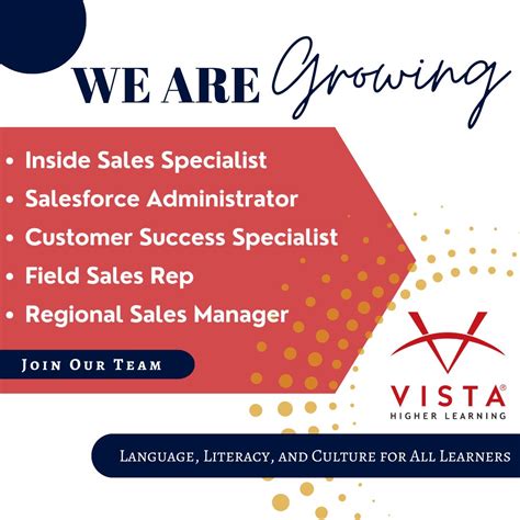 Join our amazing team at Vista Higher Learning! View our career ...