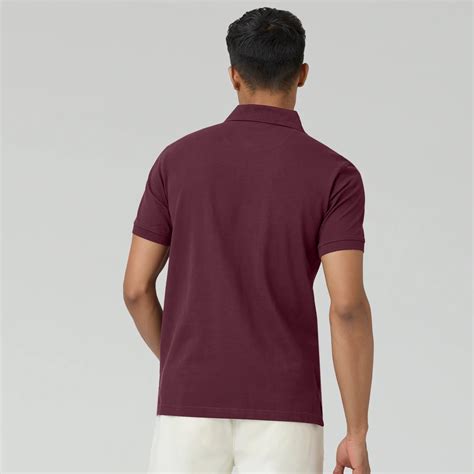 Nova Combed Cotton Polo T-shirts Merlot Maroon – XYXX Apparels