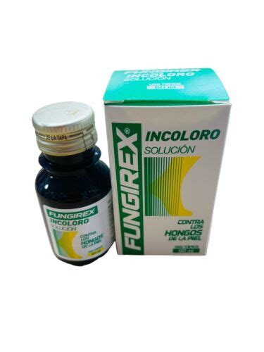 Fungirex En Líquido Para Hongos; Tiña Tina India | Ubuy