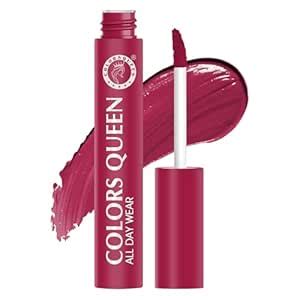 Buy Colors Queen All Day Wear Liquid Lipstick - Taboo, 12g | Highly ...