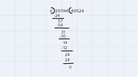 using divisibility by6a)297144 - Brainly.in