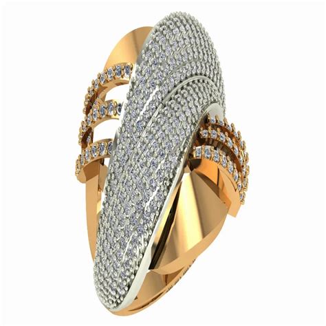 Stunning 67 Piece Women 3D Model Ring - Luxury Jewelry Design