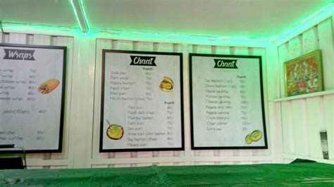 Menu at Karachi Bakery Hitech City, Hyderabad, metro station