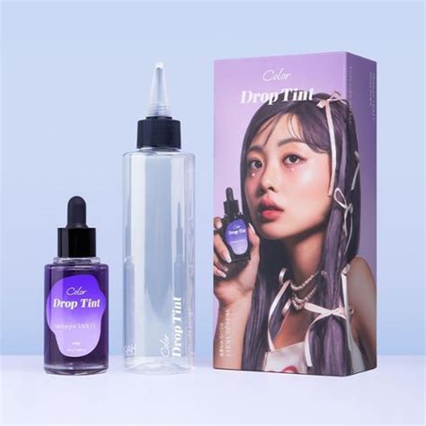 Hair Plus Color Drop Tint Midnight Violet 50ml (1 Second Dye) - maccaron
