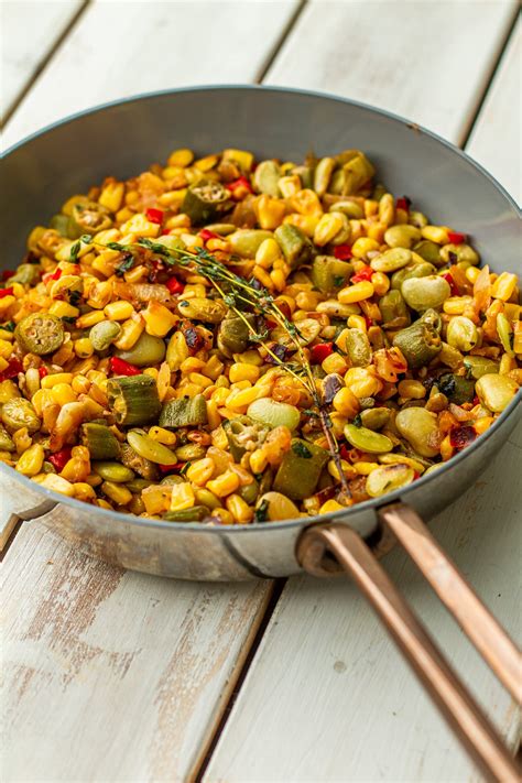 Southern Succotash Recipe Southern Garden Succotash | Packed With