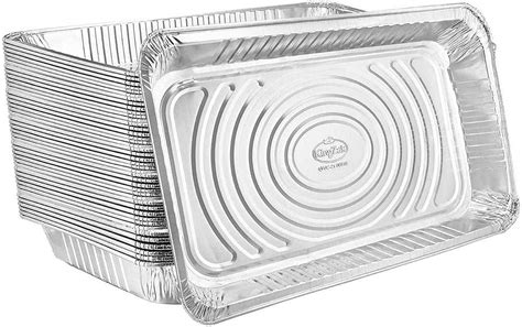 Aluminum Pans Full Size, Large Disposable Roasting & Baking Pan, 21"x13 ...