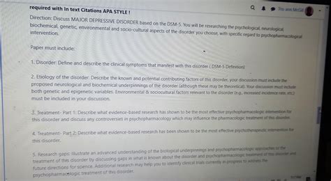 Solved required with In text Citations APA STYLE ! | Chegg.com