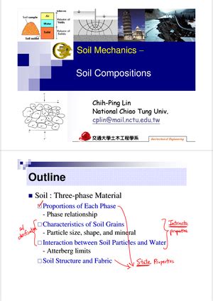 Note-1-Introduction - introduction to soil mechanics - 4 GEOTECHNICAL ...