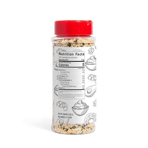 Buy Everything but the Bagel Sesame Seasoning Blend 8oz by Bakers Club ...