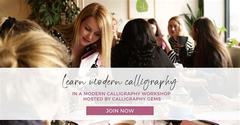 Modern Calligraphy Workshop - Art Class, Boston Tea Party Cheltenham ...