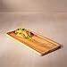 Buy Ellementry Teak Wood Platter, 14" X 6" X 0.75", Brown Online at Low ...