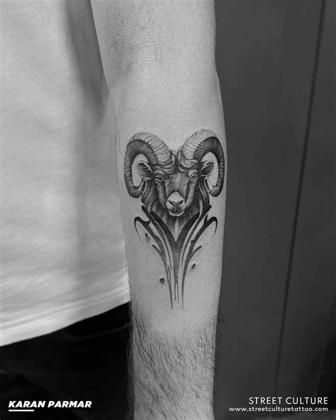 38 Bold Aries Tattoos That Capture the Spirit of the Ram - Sacred Joanne