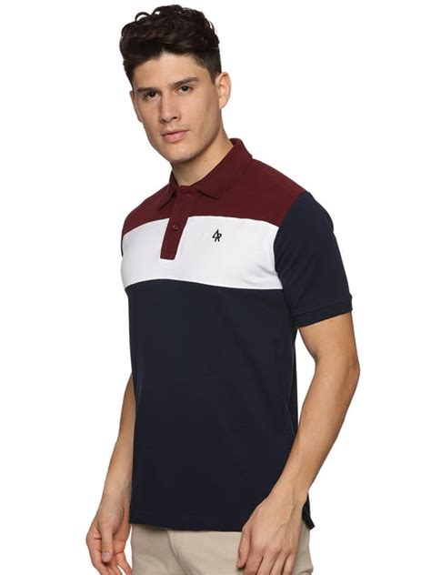 Buy Maroon Men's Premium Cotton Polo T-shirt - ADRO