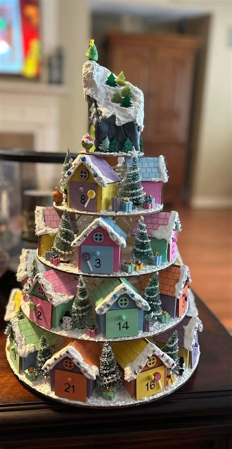 Pin by Erica Ducore Retzlaff on Hobby Lobby Advent Houses | Christmas ...