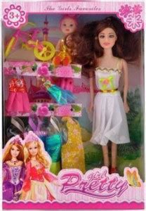 pabuji Pretty Fashion Doll With Crown (Multicolor) (Multicolor ...