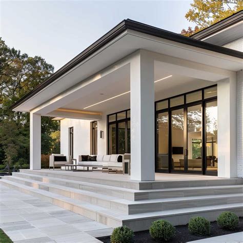 9+ Minimalist Front Porch Columns Ideas for a Clean Design