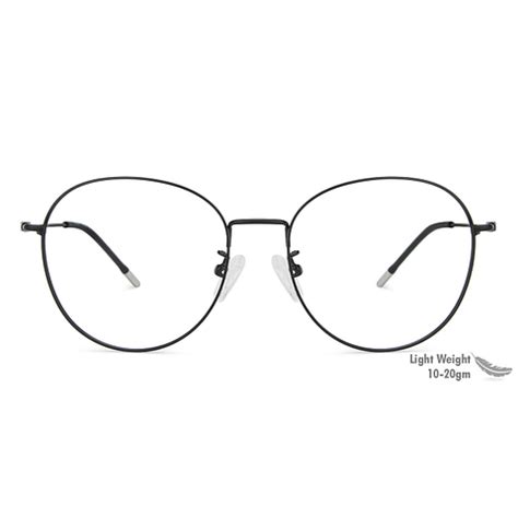 Buy Matte Black Full Rim Round Vincent Chase SG Essentials VC E13629AF ...