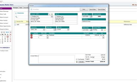 Image result for MS Access Create a Invoice