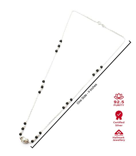 Trendy Silver Mangalsutra Designs - Buy Online in India Now!