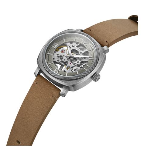 Kenneth Cole Mechanical Hand Wound Silver Dial Men 39mm