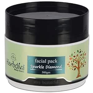 Herbdiva Diamond Bhasma Face Pack & Remove Wrinkles From Your Skin,500G ...