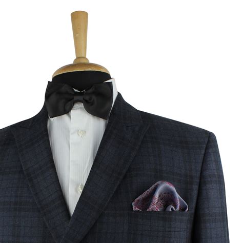 Kovove The Twining Paisley Blue Pocket Square For Men