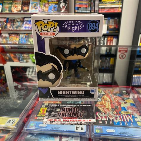 Funko Pop 894 Nightwing – Gotham Knights – Dc Universe – MONDO VIRTUALE