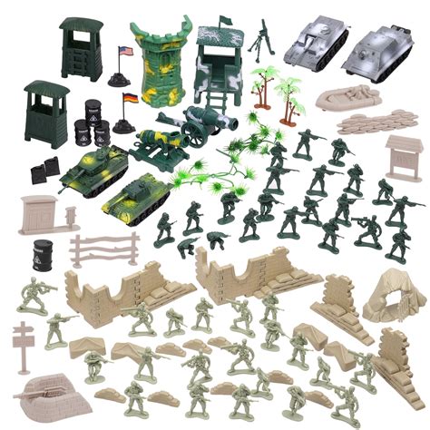 Flexzion Military Action Figures Playset, Army Men Toy Model India | Ubuy