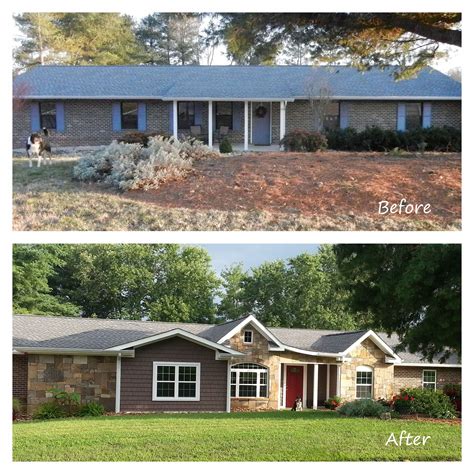 My ranch house remodel! | Ranch house remodel, Ranch house exterior ...