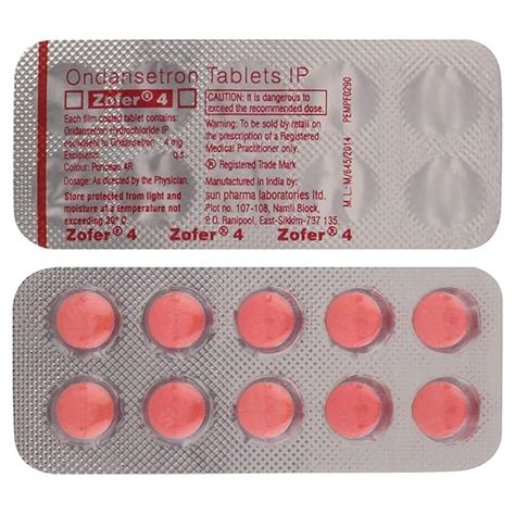 Zofer 4 - Strip of 10 Tablets : Amazon.in: Health & Personal Care