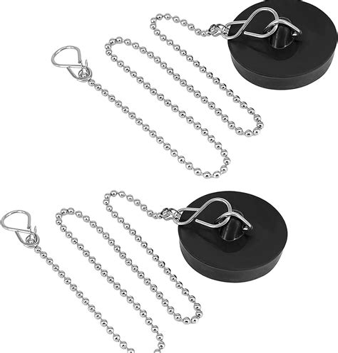 1Pcs Universal Sink Plug - Adjustable Bath and Kitchen Sink Drain Stopper, Sink Plug Replacement ...