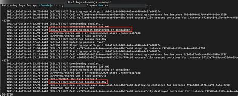 Application Health Check | SAP Tutorials