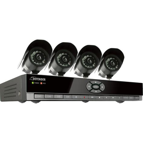 Defender 4-Camera Surveillance System, Model# SN502-4CH-002 | Northern Tool