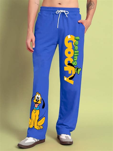 FEELING GOOFY RELAXED FIT JOGGER BLUE | Buy Online at Wearduds India