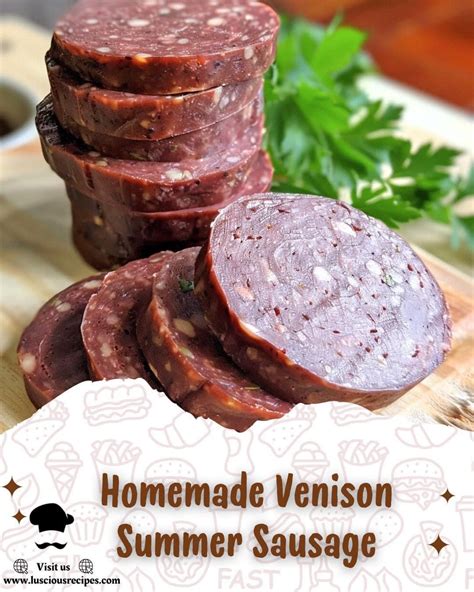 The Best Homemade Venison Summer Sausage