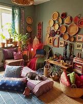 Image result for Bedroom Decor Hippie