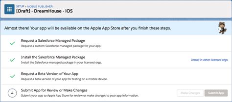 Submit the App for Approval