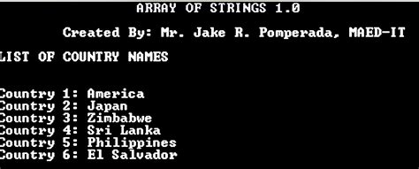 Image result for String Array C