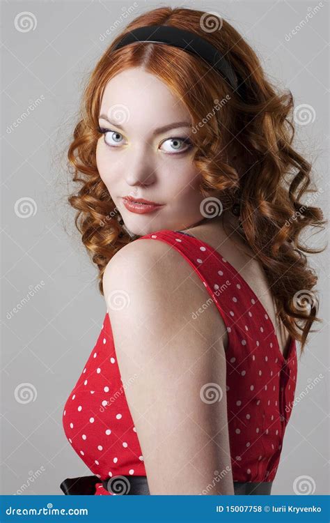Portrait of Woman Looking Over Shoulder Stock Photo - Image of ...