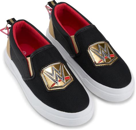 Amazon.com: WWE Boys Championship Belt Sneakers - John Cena, Roman ...