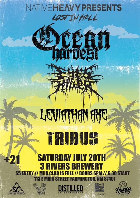 Lost in Hell - Ocean Harvest at 3 Rivers Brewery Farmington, Farmington ...