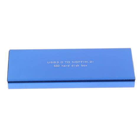 Meri Shopp USB3.0 to NGFF M.2 SSD Hard Disk Box SSD External Enclosure ...