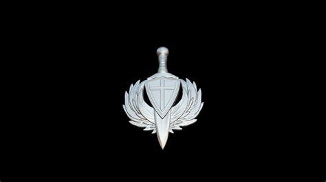 3D file Sword of Saint Michael pendant for 3D printing 🗡️・3D printing ...