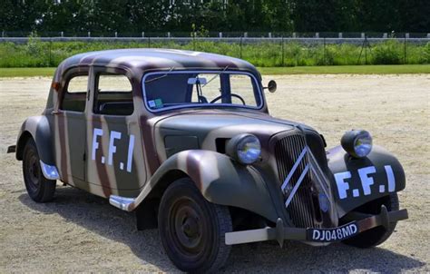 Wallpaper Citroën, car, the front, Traction FFI for mobile and desktop ...
