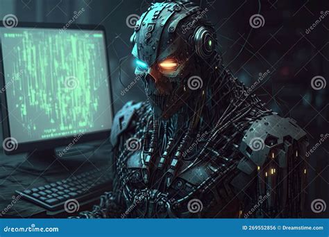 Image result for Robot Computer Hacker