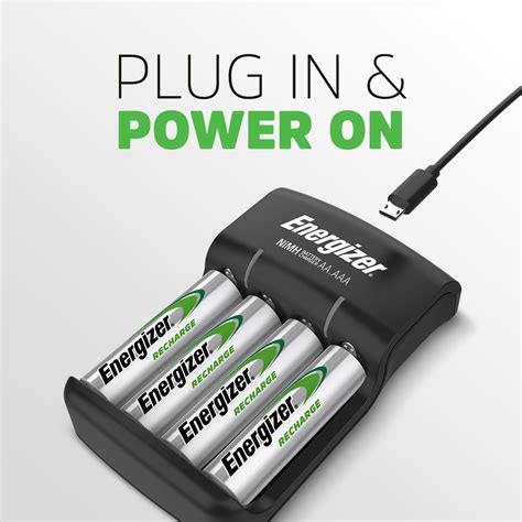 Energizer Rechargeable Batteries Charger