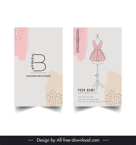 Business Card Design for Fashion 的图像结果