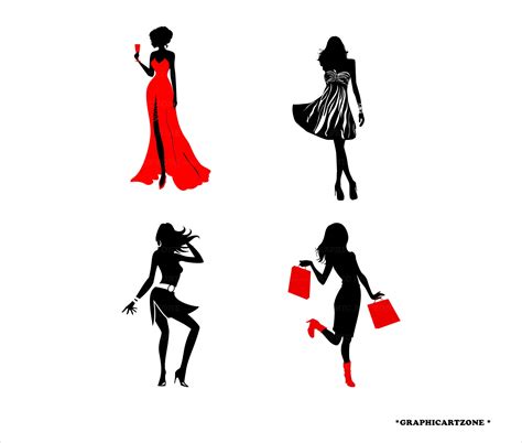 Buy Women Model, Silhouette Svg, Model Fashion Pose, Girl Silhouette ...