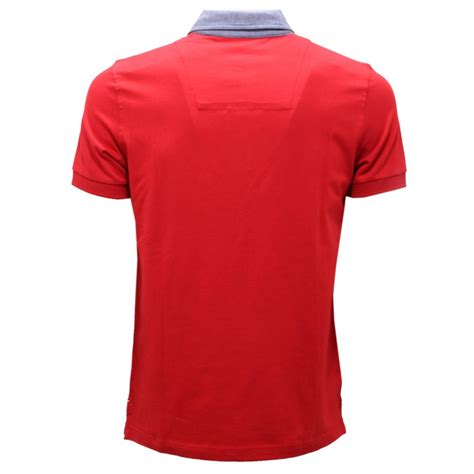 2385AH polo uomo AERONAUTICA MILITARE red cotton polo men